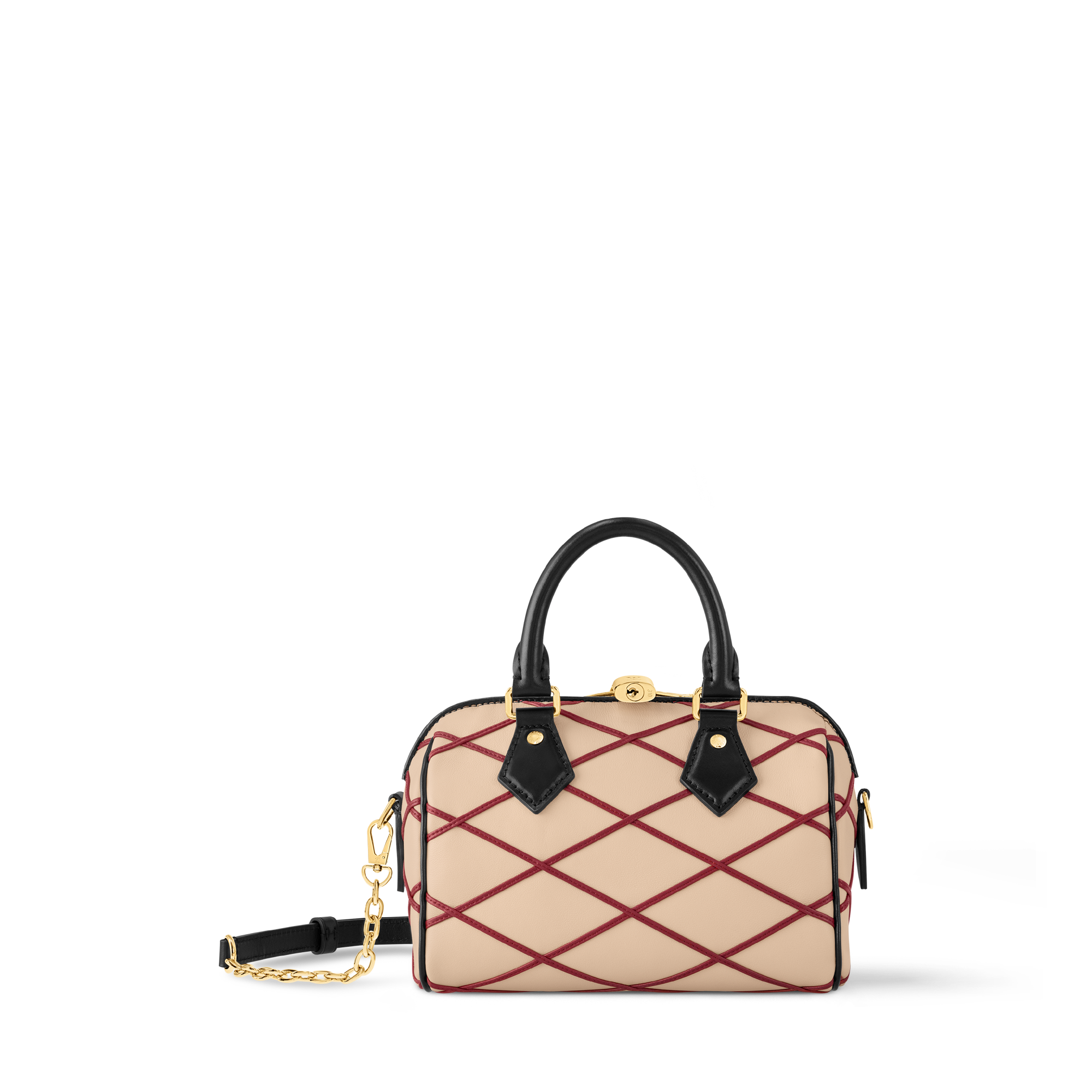 Speedy Bandoulière 20 Bicolour Monogram Empreinte Leather